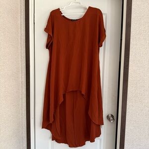 Cha Cha Vente Rust High Low Top